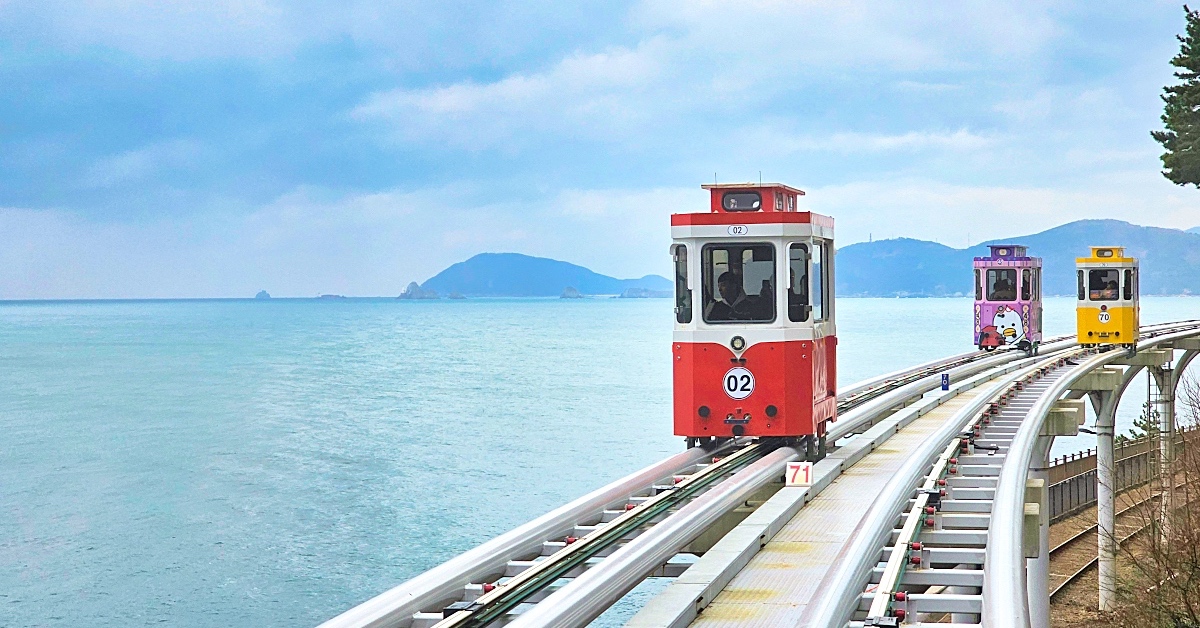 即時熱門文章：釜山景點【天空膠囊列車】海雲台藍線公園 Blueline Park 列車預約、票價、搭乘方式一次看
