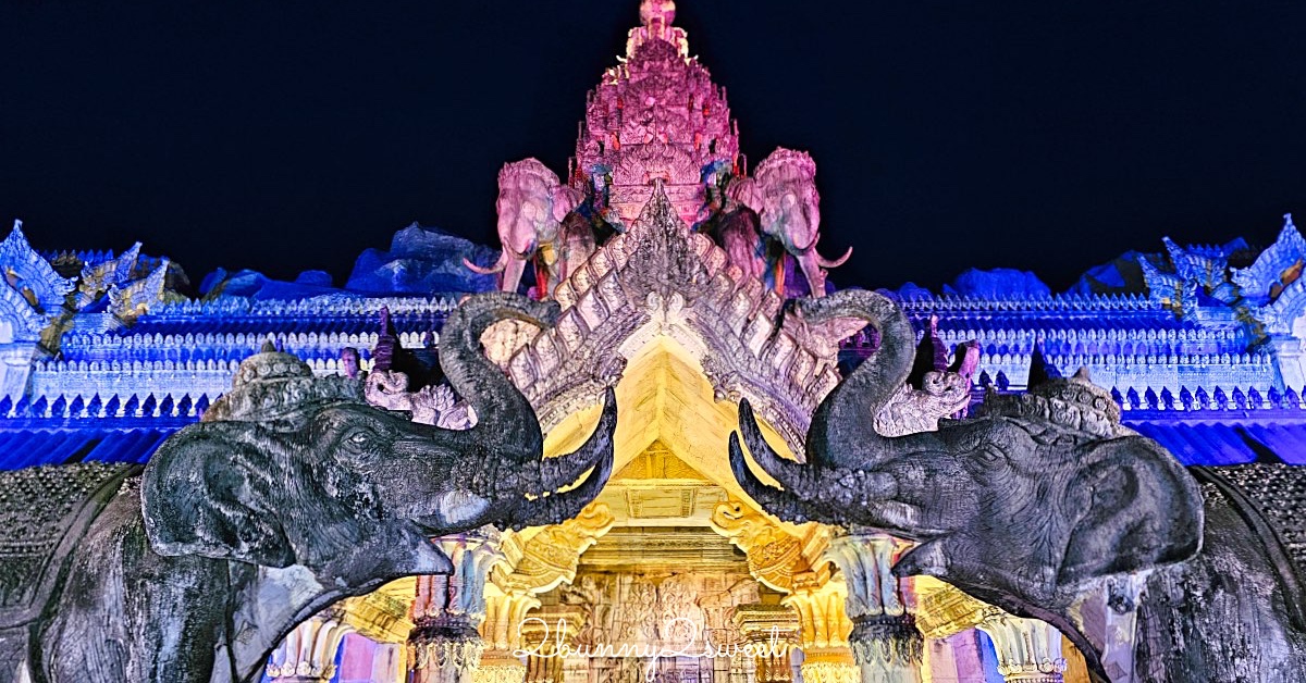 普吉島景點推薦｜Phuket FantaSea 普吉幻多奇：看秀吃Buffet、拍泰服、抱老虎的夜間樂園 @嘿!部落!