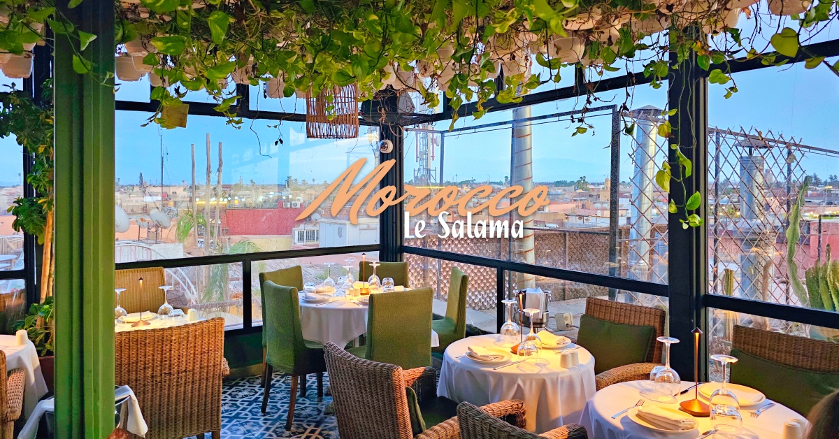 馬拉喀什美食【Le Salama Moroccan Soul Food】摩洛哥靈魂料理、現場舞蹈秀、城景夜色饗宴 @嘿!部落!