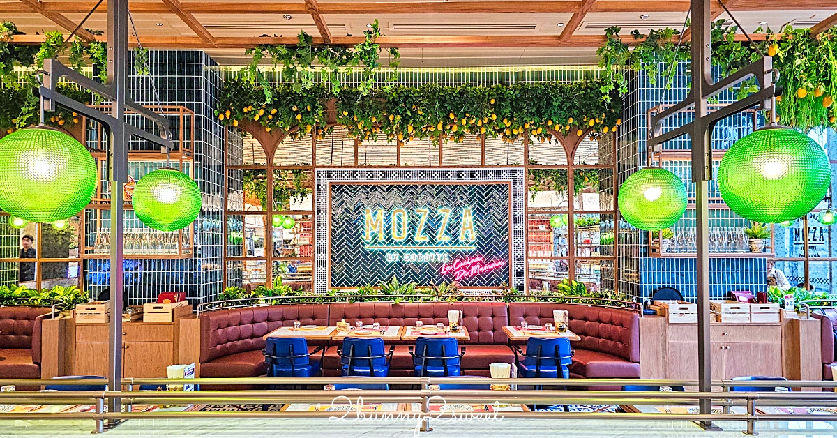 【MOZZA by Cocotte】曼谷 Dusit Central Park 高顏值義式餐廳，美拍環境＋人氣料理一次收集 @嘿!部落!