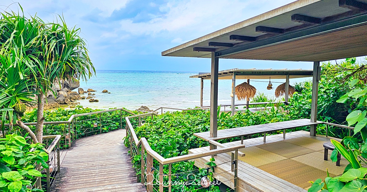 【BANTA CAFE by Hoshino Resorts】沖繩海景咖啡廳推薦｜星野集團岩壁秘境海景露台攻略 @嘿!部落!