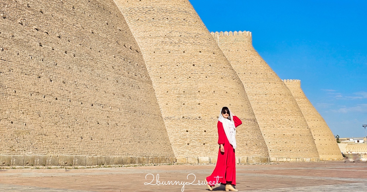【布哈拉亞克要塞 Ark of Bukhara】走進千年土黃色皇城，俯瞰古城最佳視角｜門票交通攻略 @嘿!部落!