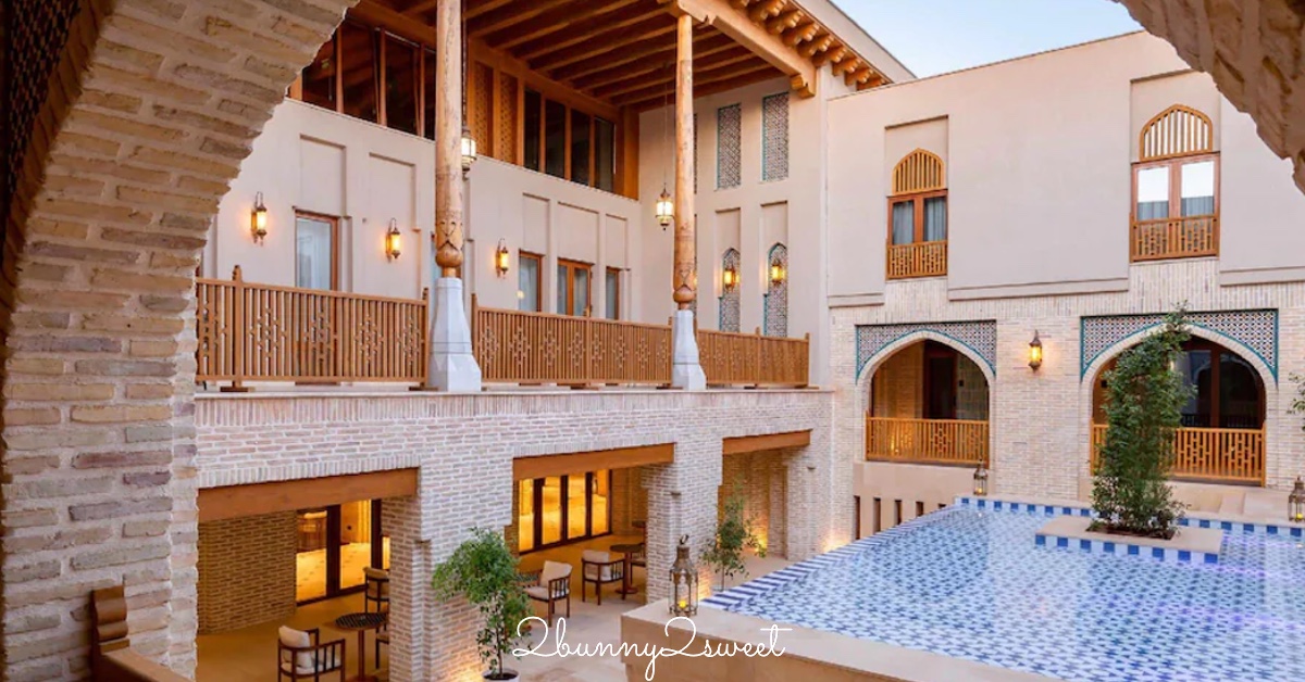 【布哈拉老城美居酒店 Mercure Bukhara Old Town】布哈拉住宿推薦絲路風情的伊斯蘭美學宮殿 @嘿!部落!