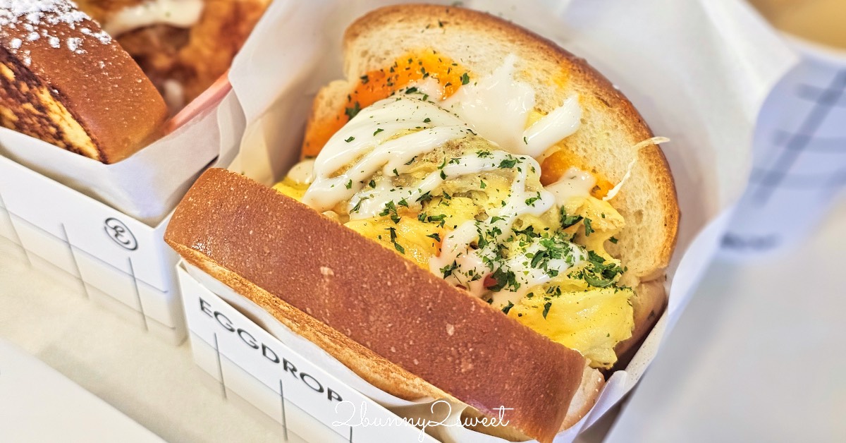 釜山美食 EGG DROP 海雲台店｜韓國人氣厚蛋吐司必吃早餐，菜單推薦、交通位置、實際用餐心得 @嘿!部落!