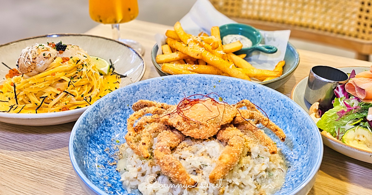 【青沐敦化店】台北小巨蛋美食推薦～人氣早午餐、義大利麵與燉飯，採光系咖啡館餐廳推薦 @嘿!部落!