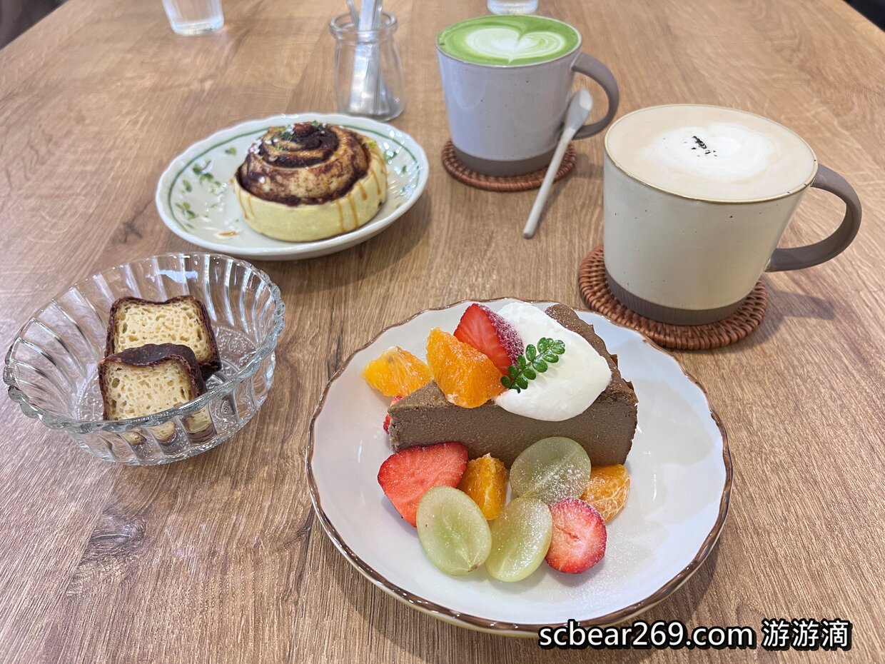 【楊梅】「在這 coffee x sweets．巷弄轉角處的韓系小清新咖啡館（手作甜點/戚風蛋糕/肉桂捲/近四維公園）」 @嘿!部落!