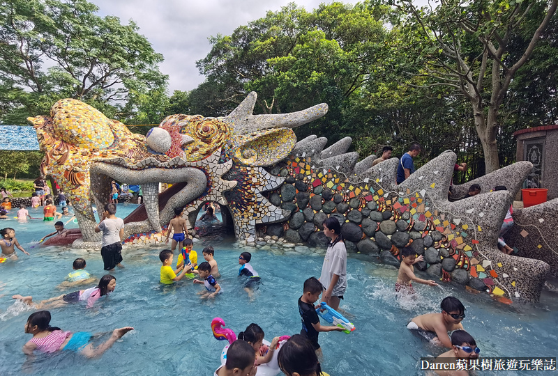 桃園玩水公園|桃園龍潭大池兒童戲水區/龍頭水中溜滑梯免費玩水(開放時間) @嘿!部落!