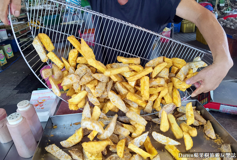 龍潭美食|土播蕃地瓜專賣/石門山隱藏版美食一週只有賣3天的好吃現炸地瓜芋頭條 @嘿!部落!