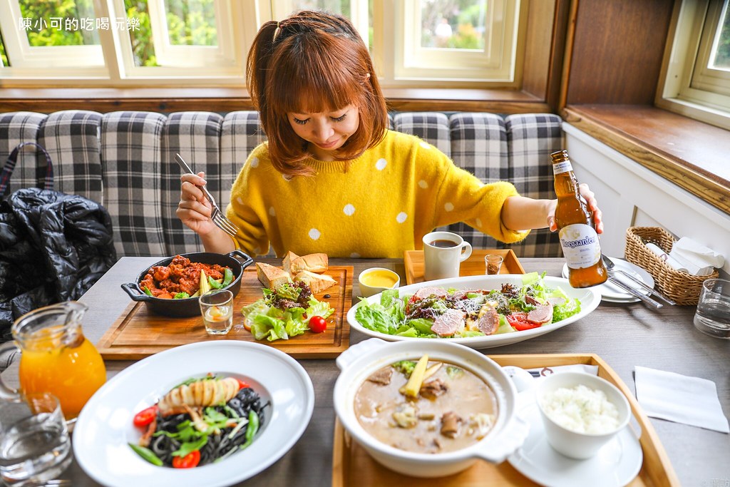 台北餐廳：The cafe’ by 想 陽明山，義大利麵、牛排、咖啡和下午茶！陽明山美食推薦！