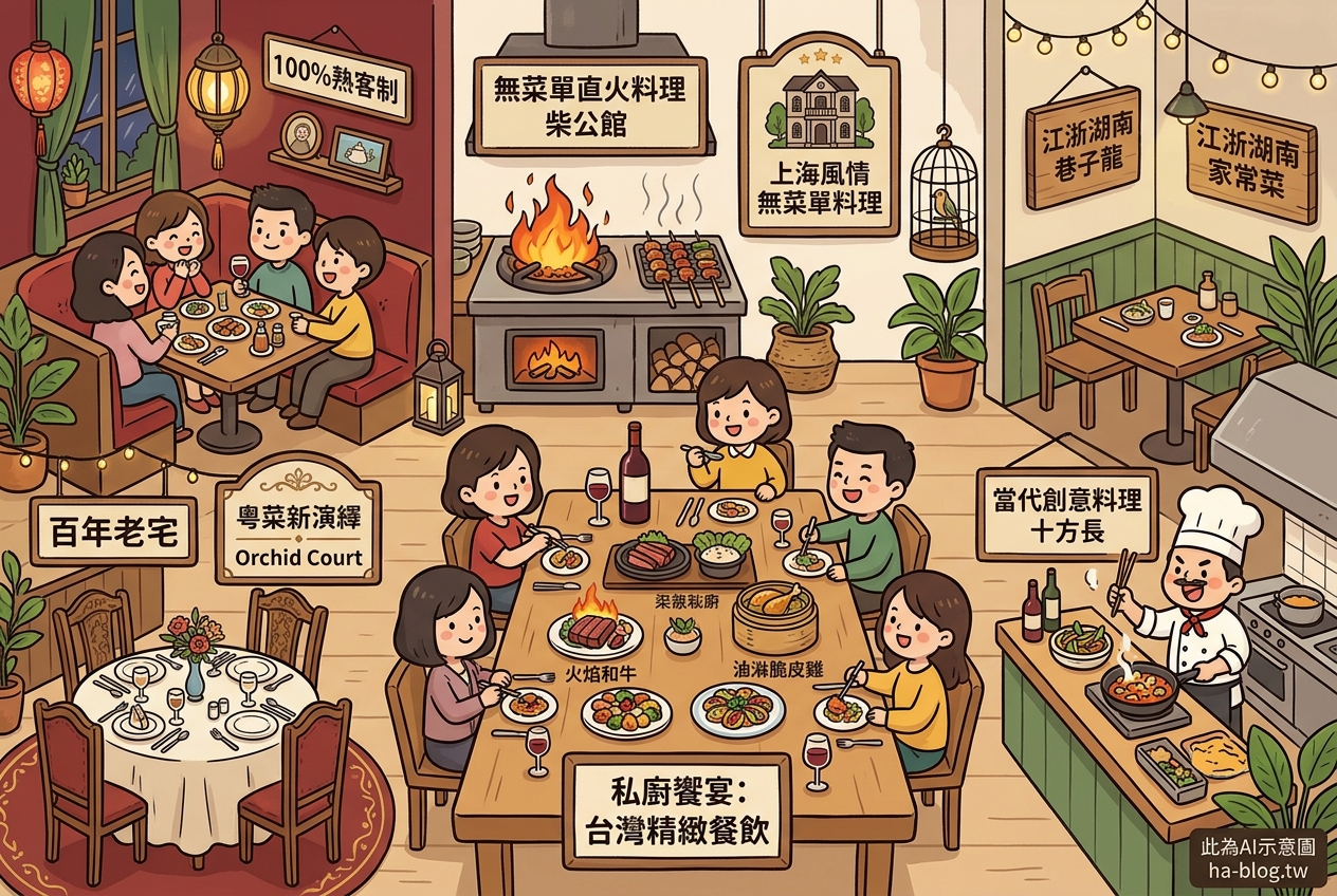 私廚饗宴：探索台灣精緻餐飲的私密體驗 @嘿!部落!