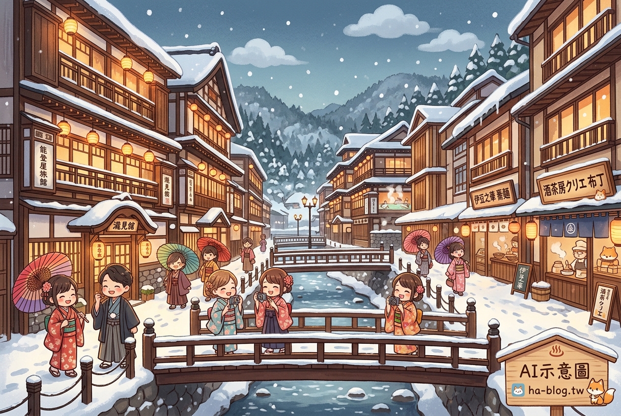 銀山溫泉：和服漫步大正浪漫，品味日式湯屋與在地美食 @嘿!部落!