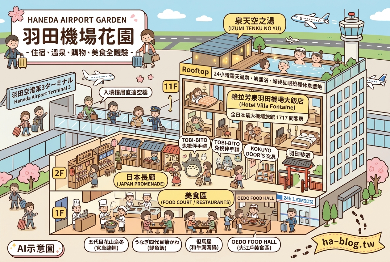 即時熱門文章：羽田機場住宿攻略： HANEDA AIRPORT GARDEN 飯店、溫泉、購物、美食全體驗