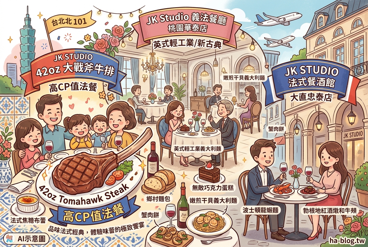 JK STUDIO：品味法式經典，體驗味蕾的極致饗宴 @嘿!部落!