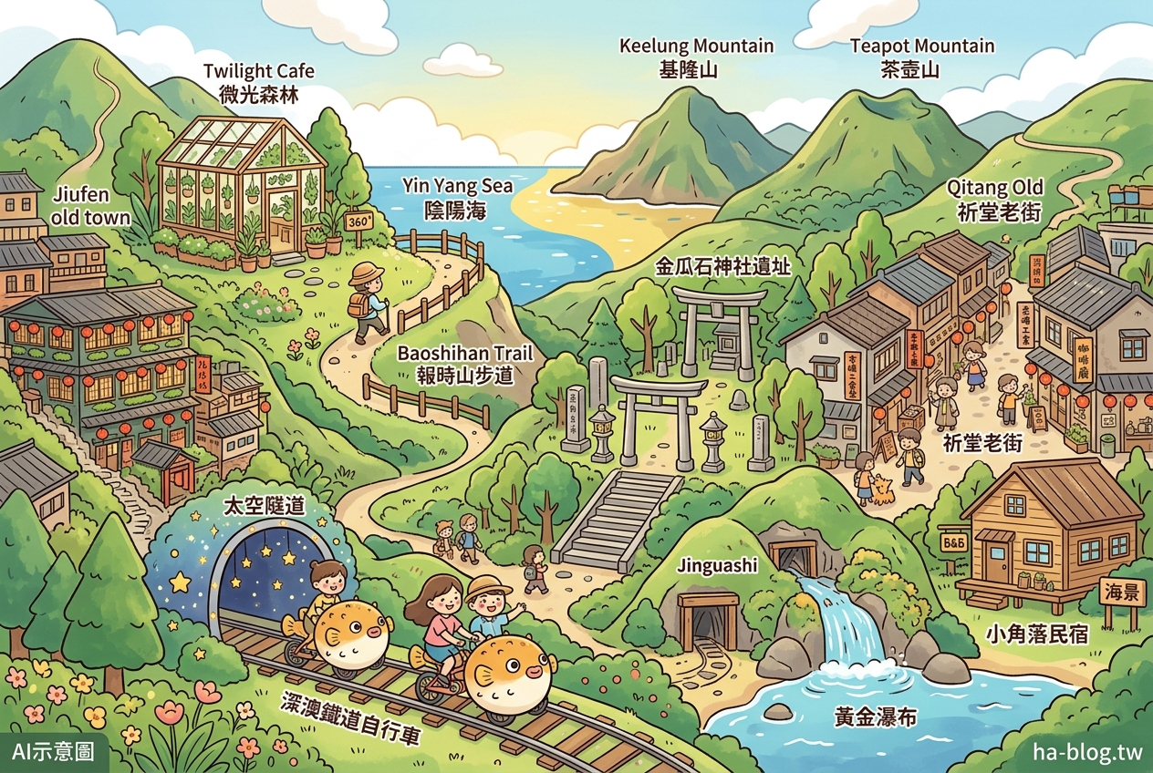瑞芳秘境：一窺山城的絕美風光與人文歷史 @嘿!部落!