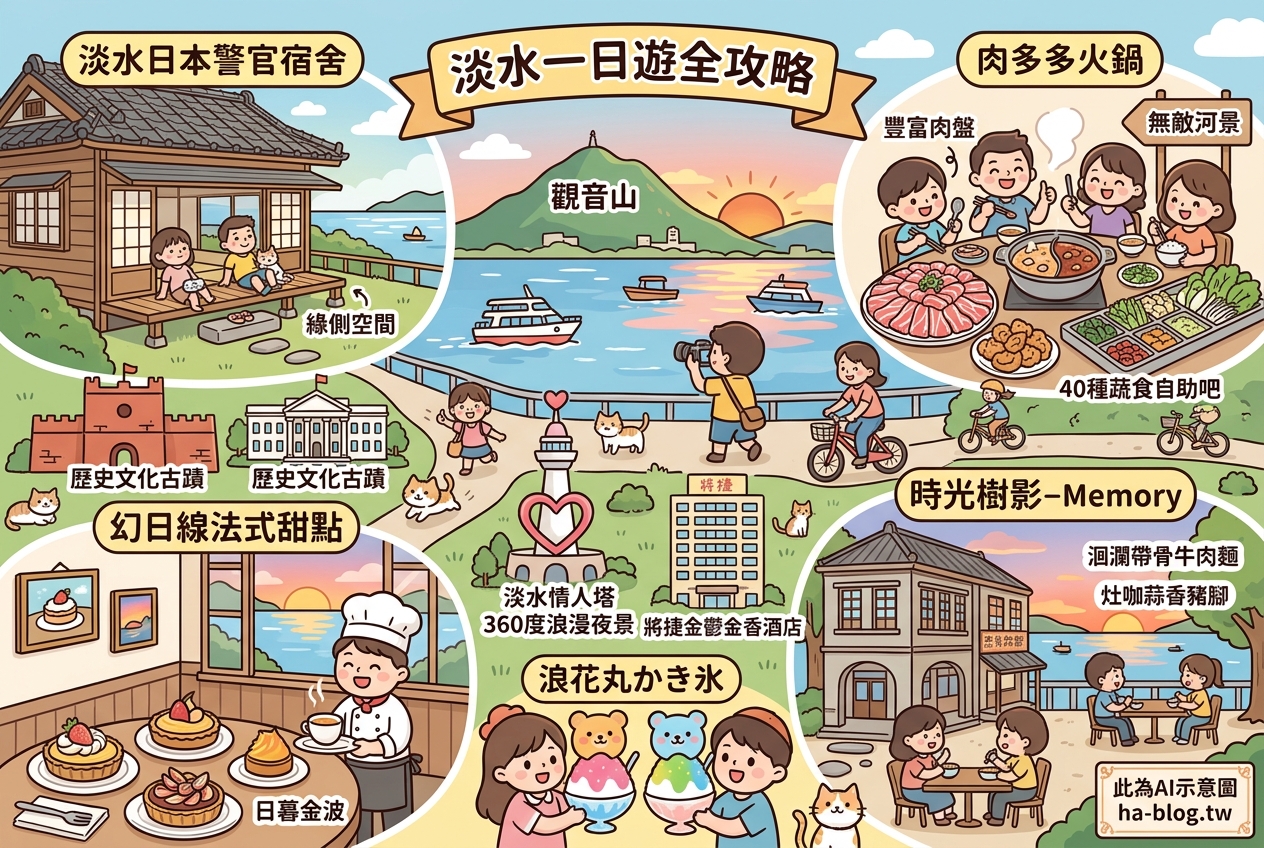 即時熱門文章：淡水一日遊：文化古蹟、浪漫景觀餐廳、懷舊老街，精彩旅程全攻略