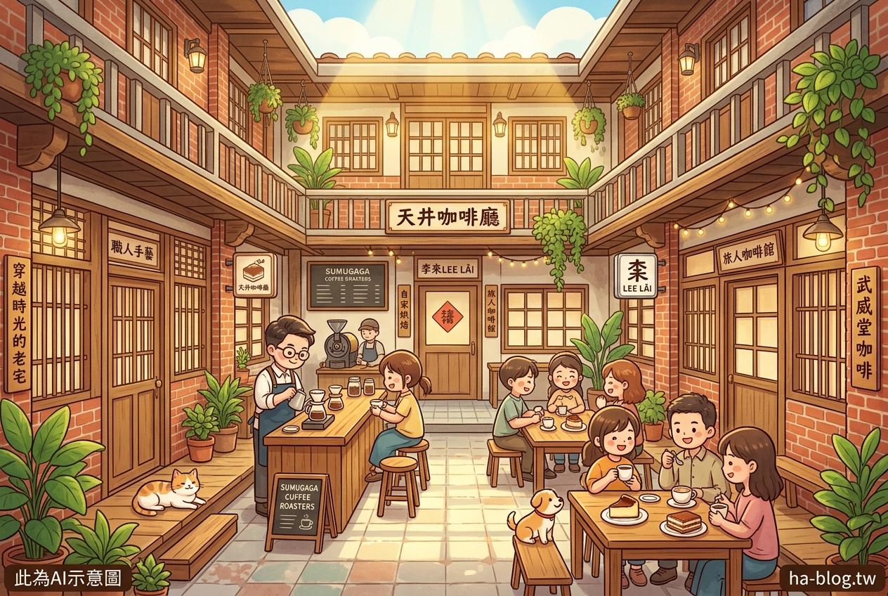 即時熱門文章：穿越時光的老宅天井咖啡廳：品味獨特建築風情與職人手藝