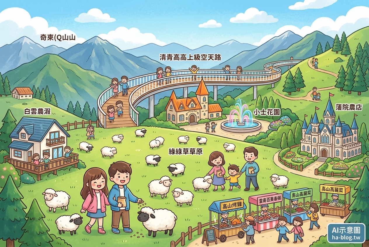 即時熱門文章：清境農場兩天一夜這樣玩！必訪景點、特色住宿與美食全攻略