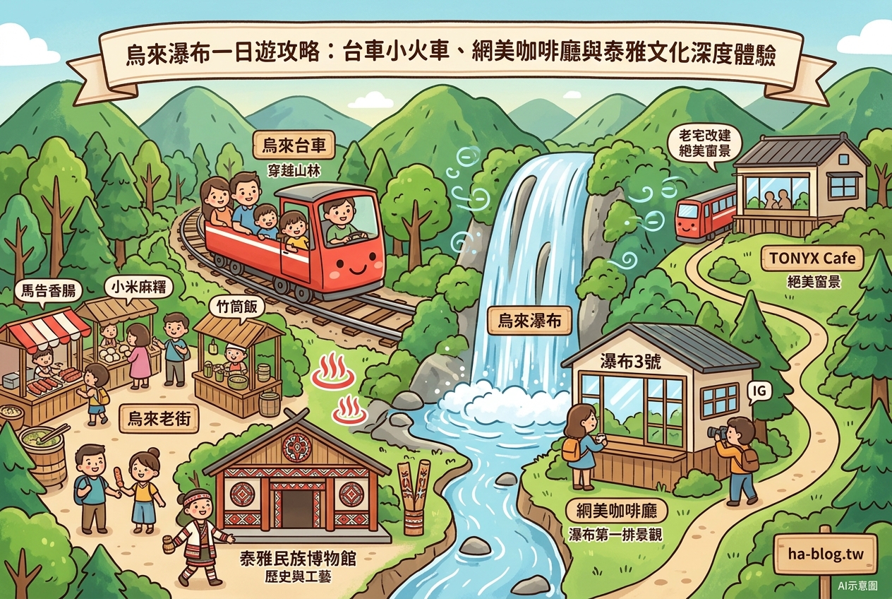 即時熱門文章：烏來瀑布一日遊攻略：台車小火車、網美咖啡廳與泰雅文化深度體驗