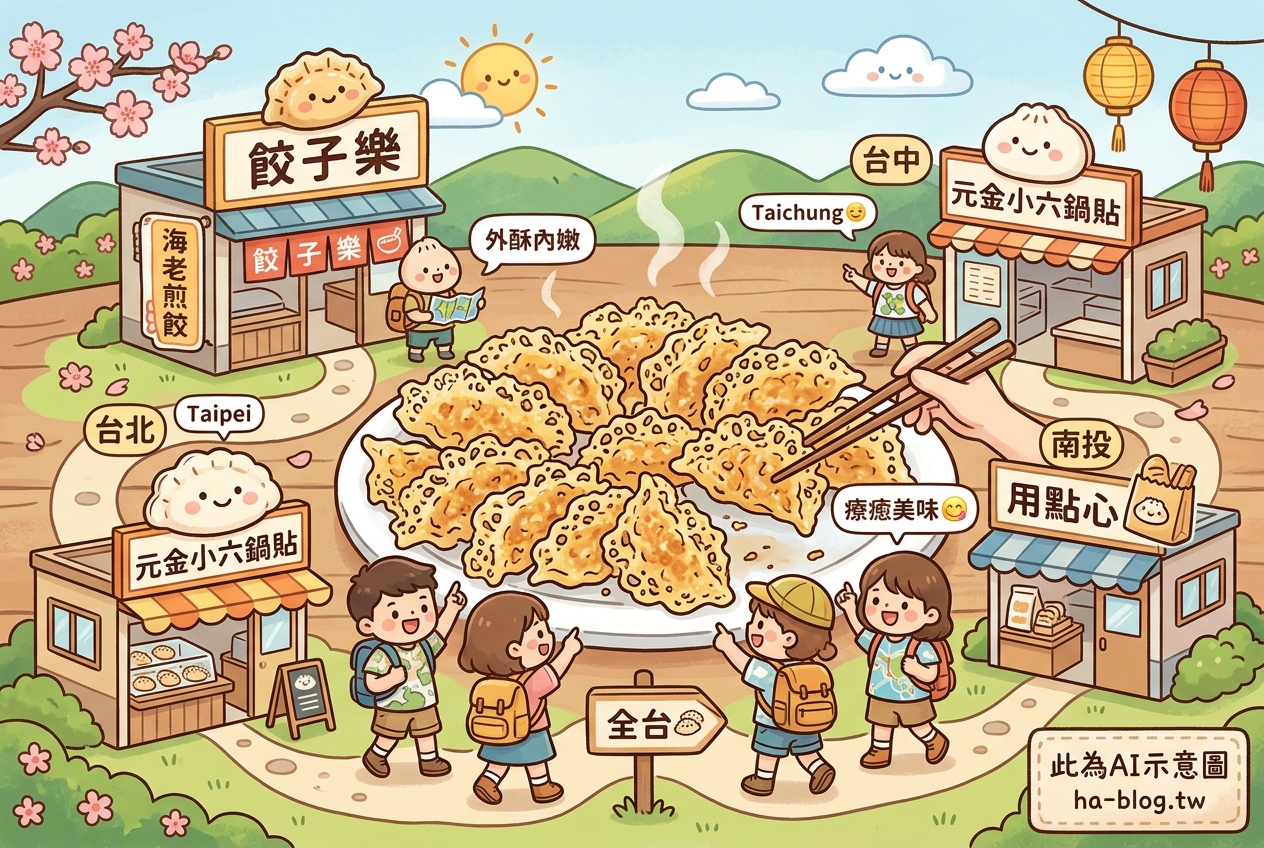 冰花鍋貼：外酥內嫩的療癒美味！盤點全台絕讚冰花鍋貼店家 @嘿!部落!