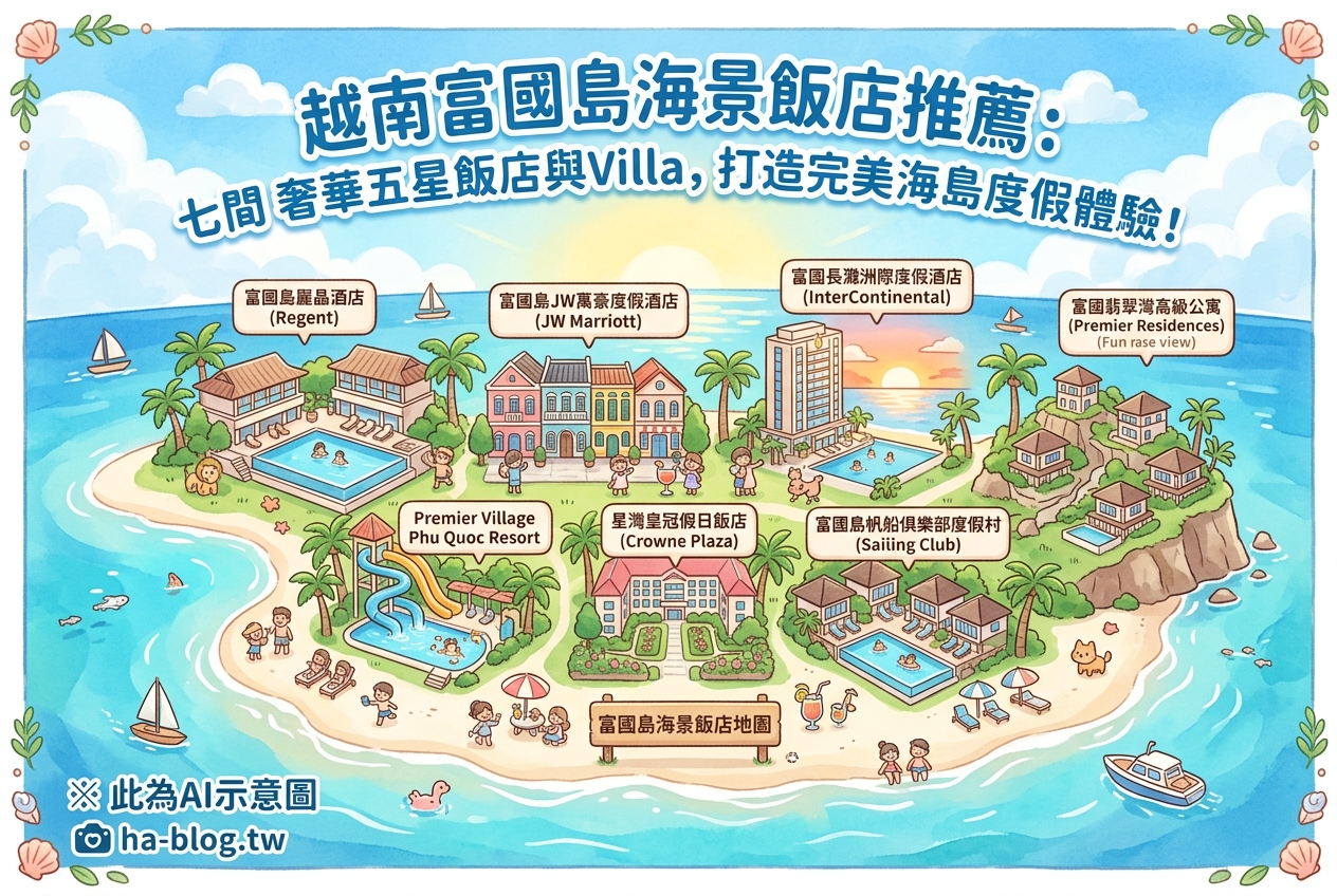 即時熱門文章：越南富國島海景飯店推薦：七間奢華五星飯店與Villa，打造完美海島度假體驗！