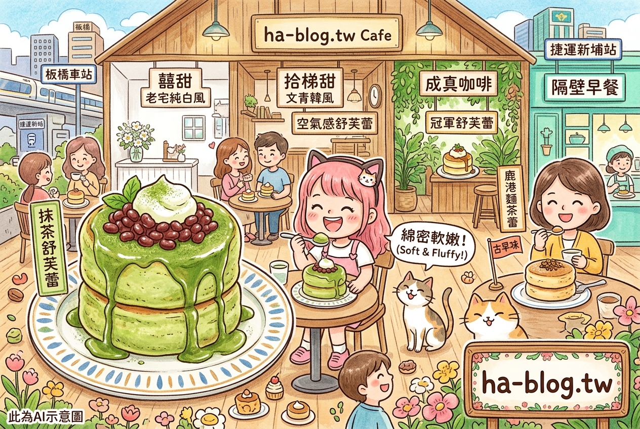 即時熱門文章：板橋舒芙蕾推薦：品味療癒系甜點的蓬鬆魅力