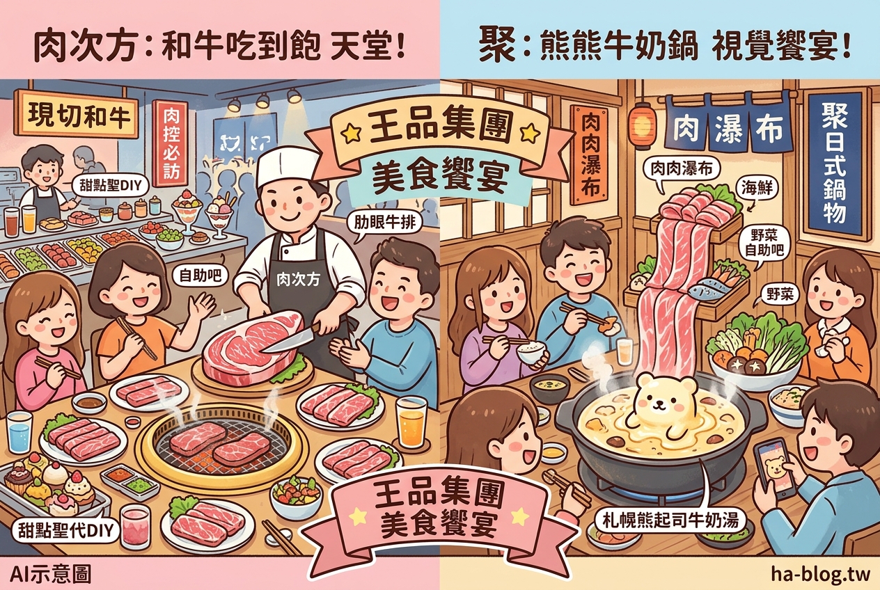 王品集團燒肉饗宴：從高CP值和牛吃到飽到精緻日式鍋物，滿足你的肉慾與味蕾 @嘿!部落!