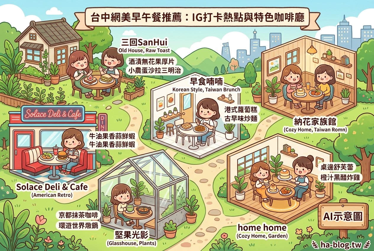 即時熱門文章：台中網美早午餐推薦：探索 IG 打卡熱點與特色咖啡廳