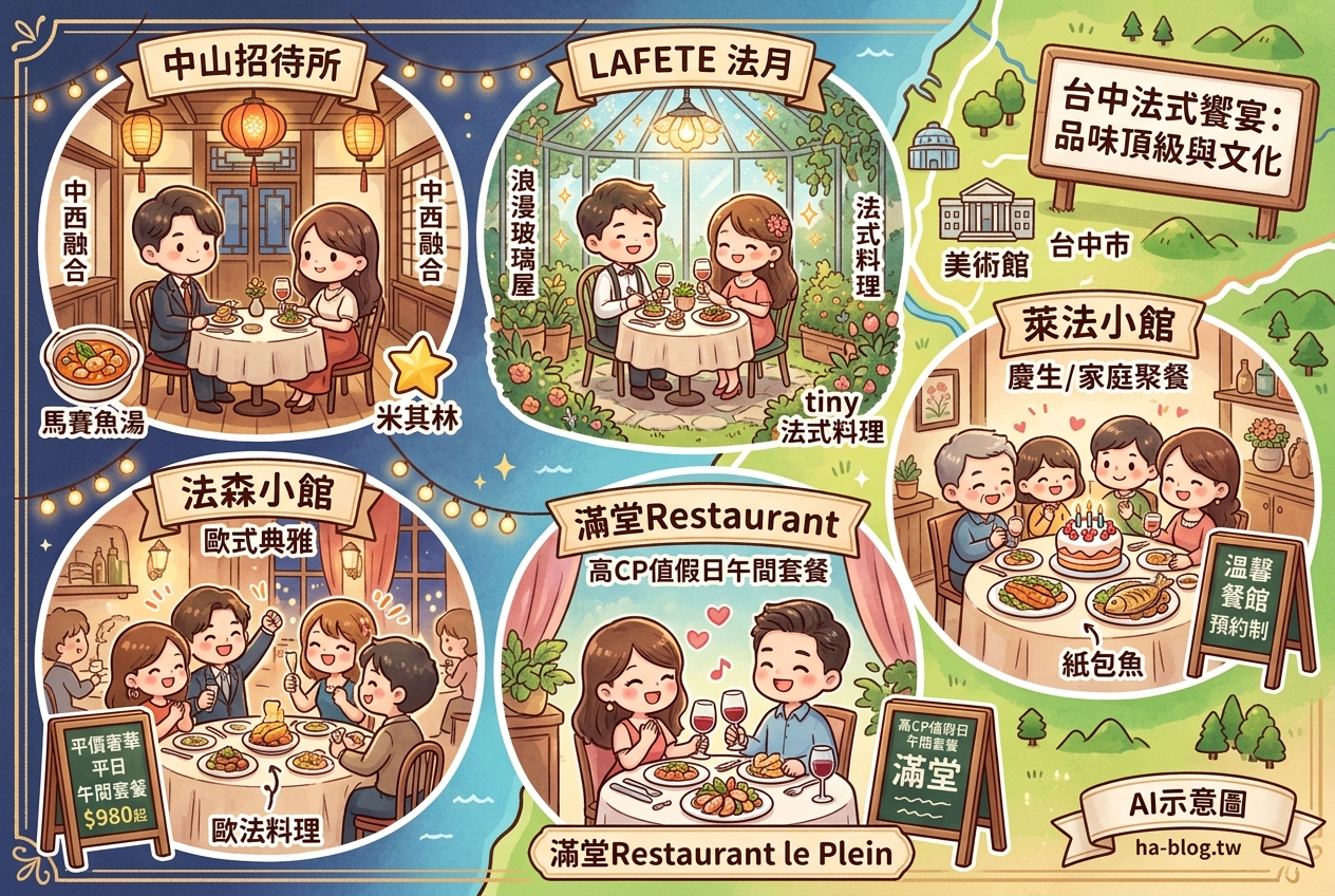 即時熱門文章：台中法式饗宴：中山招待所、法月、法森小館、萊法小館與滿堂Restaurant le Plein，品味頂級法式料理與文化底蘊