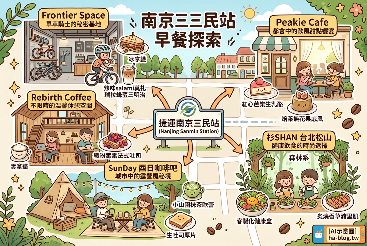 南京三民站早午餐推薦：四間特色咖啡廳一次滿足你的味蕾與視覺饗宴 @嘿!部落!