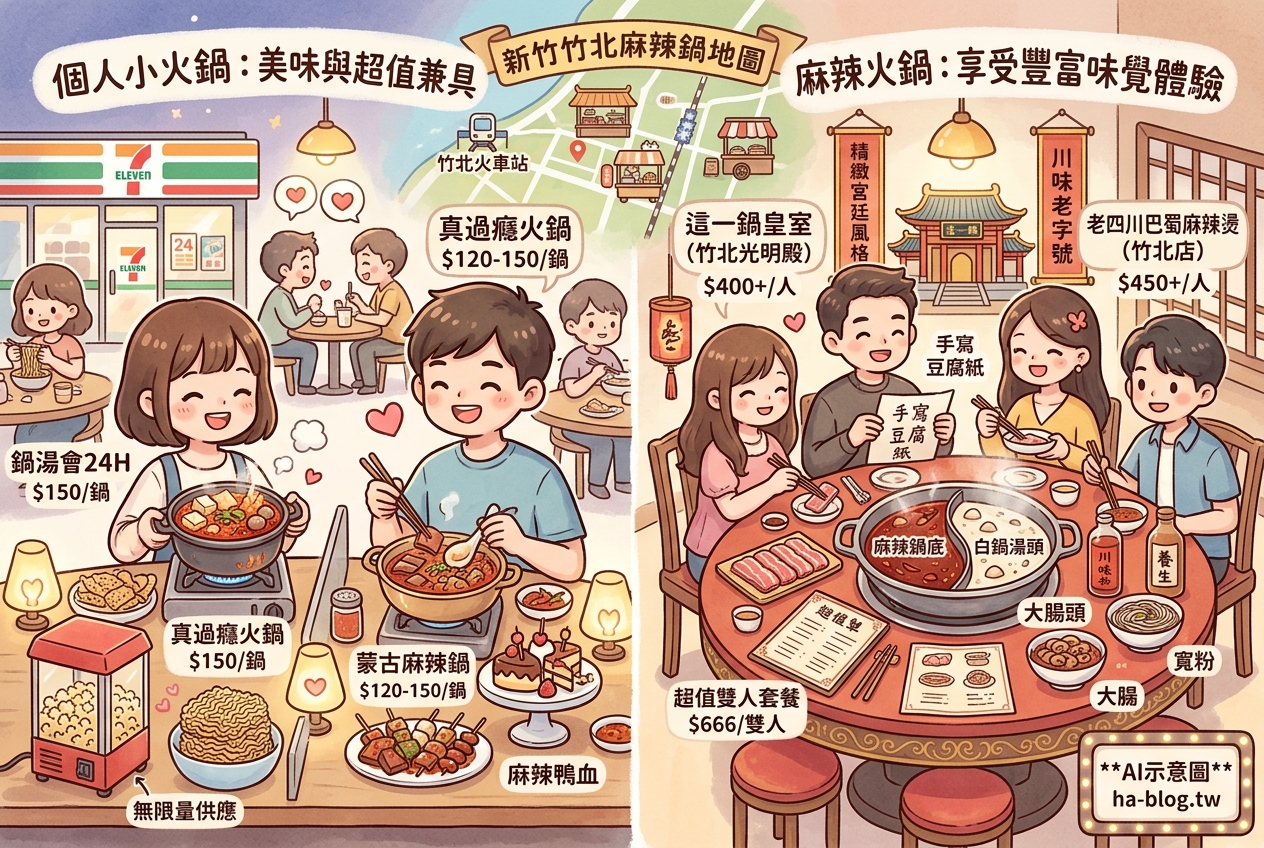 新竹竹北麻辣鍋推薦：高CP值個人鍋到老饕級饗宴，你的味蕾都在這裡！ @嘿!部落!