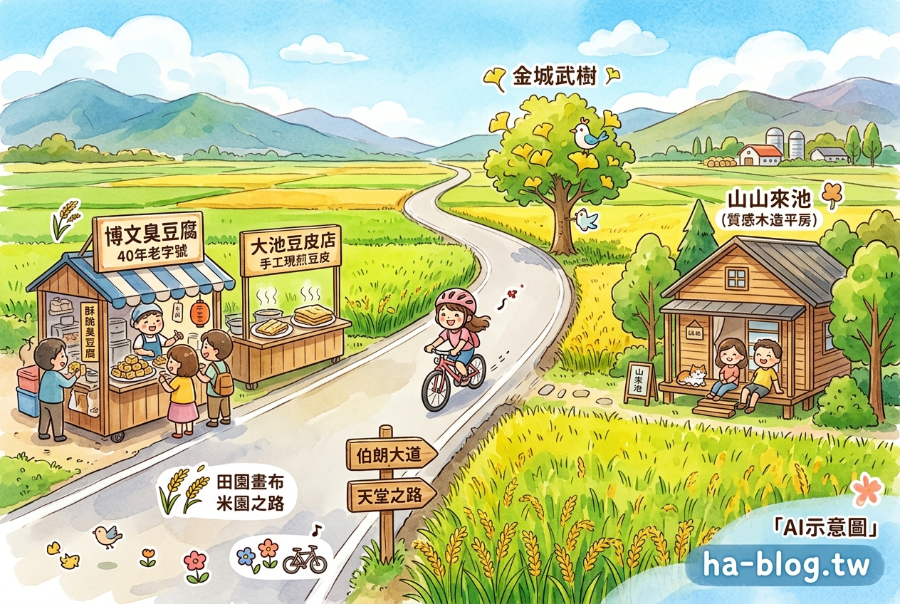 即時熱門文章：台東池上伯朗大道：騎遊田園詩意，品嚐在地美食與質感住宿