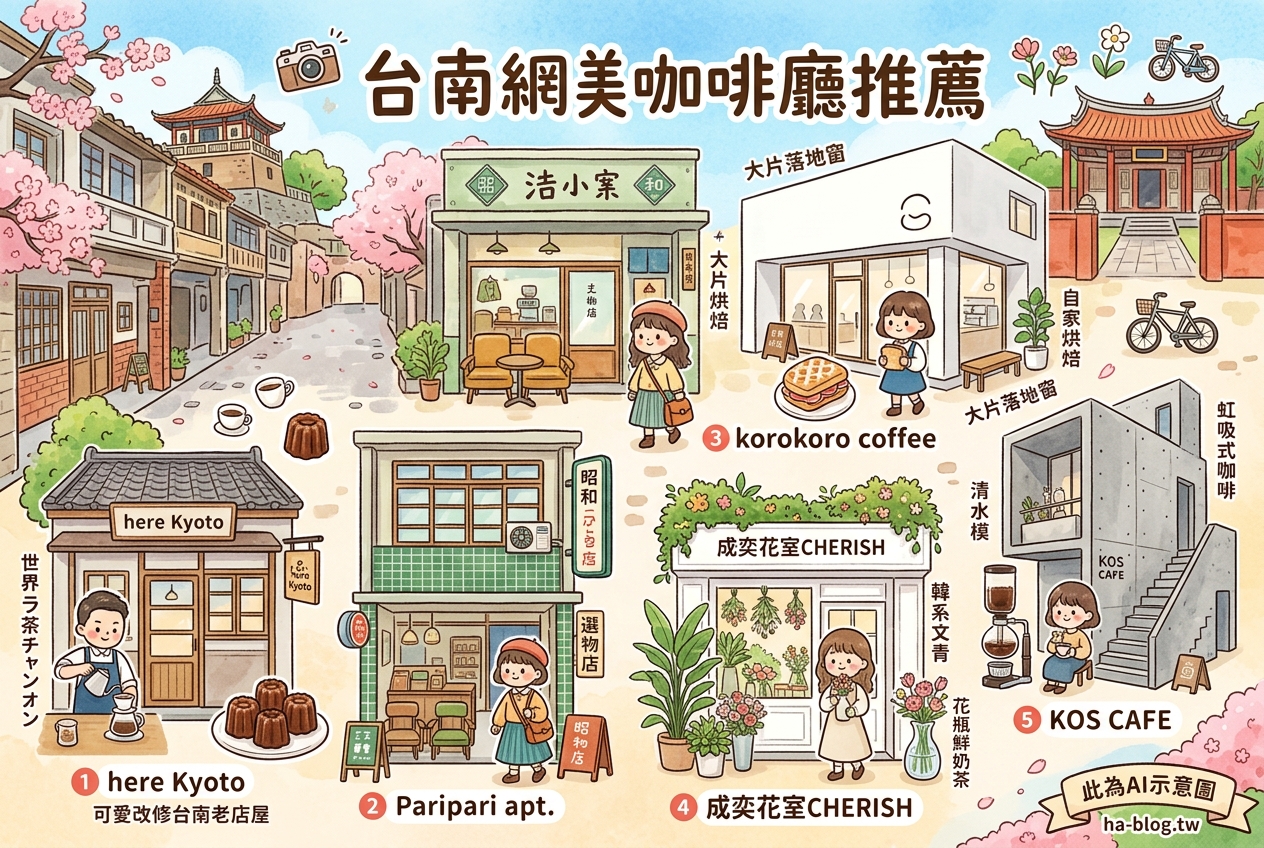 即時熱門文章：台南網美咖啡廳推薦：老宅、文青、設計感，風格店家一次蒐羅