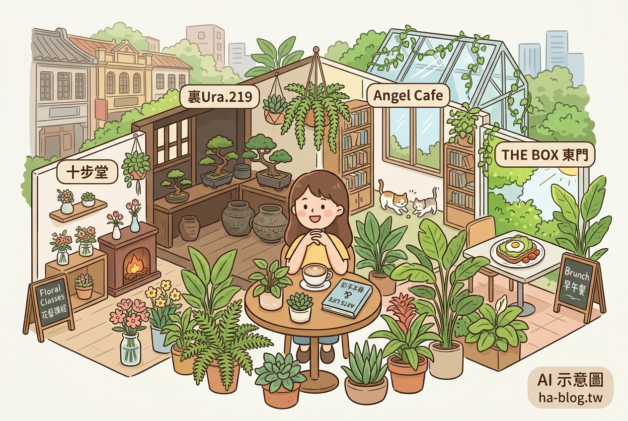 探索台北的療癒綠洲：融合植栽、咖啡與藝文的生活空間 @嘿!部落!