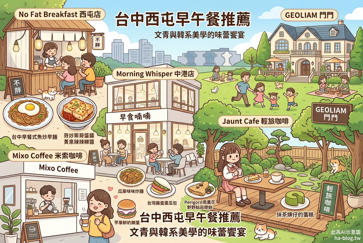 即時熱門文章：台中西屯早午餐推薦：文青風格與韓系美學的味蕾饗宴