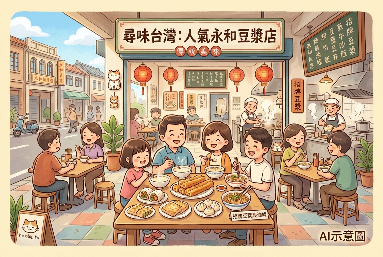 即時熱門文章：尋味台灣：人氣永和豆漿店特色比較與推薦