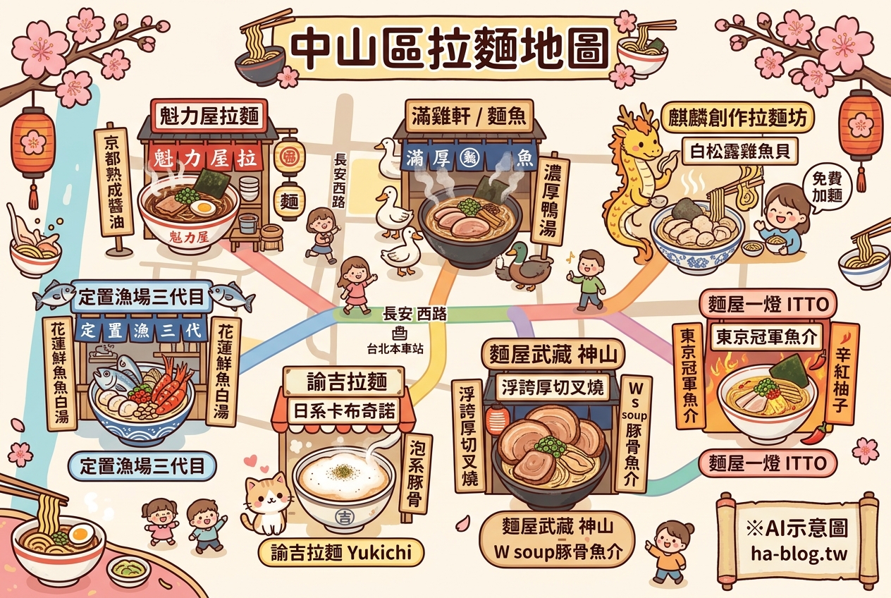 即時熱門文章：中山區拉麵推薦：從京都道地風味到日系創新，探索台北中山站的拉麵地圖