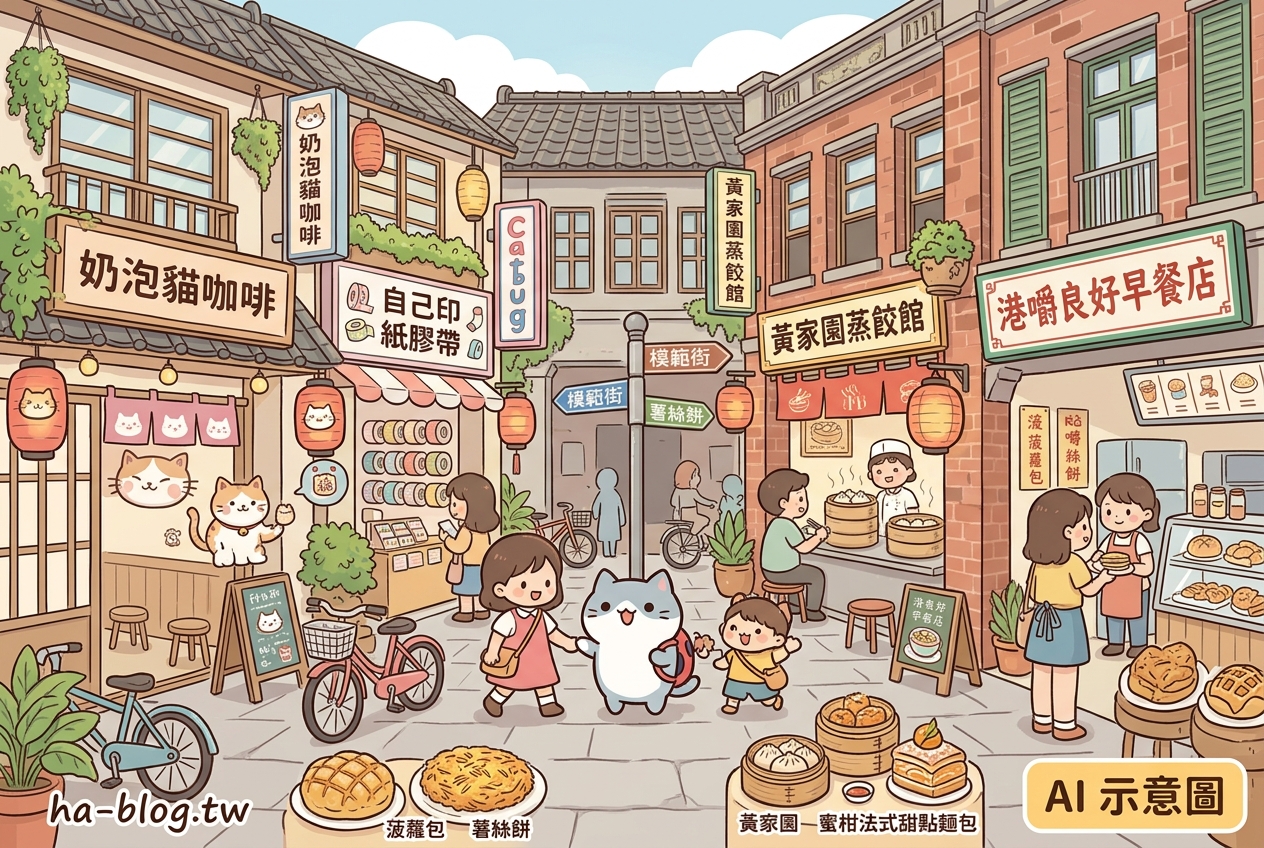 即時熱門文章：台中模範街：美食、文創與懷舊風情交織的老街魅力