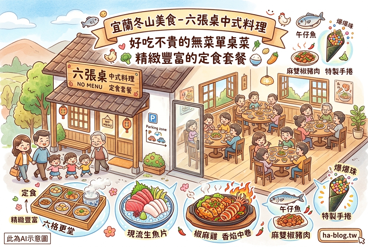 即時熱門文章：宜蘭冬山美食-六張桌中式料理，好吃不貴的無菜單桌菜再加上精緻豐富的定食套餐～我一試就成主顧了！