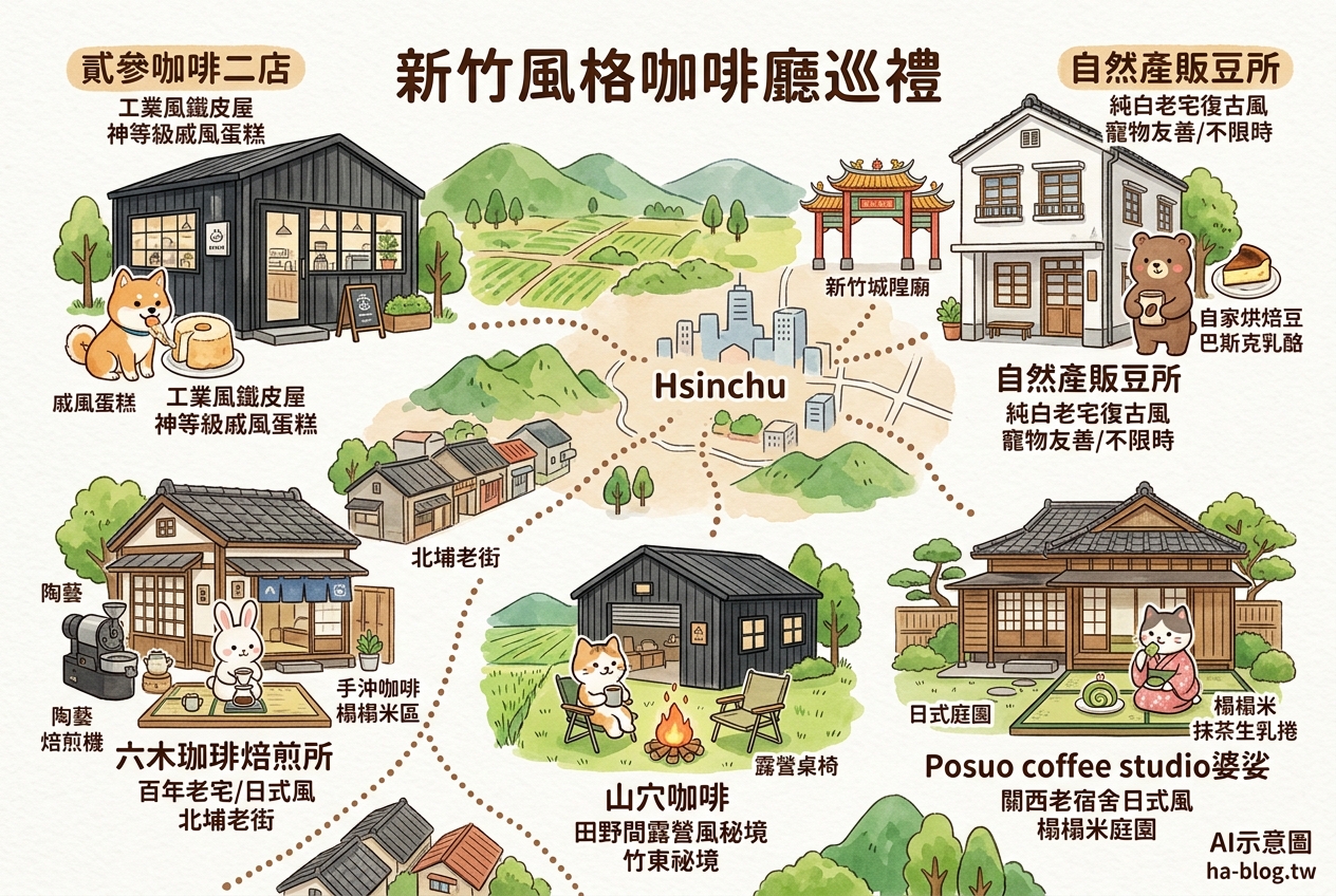 即時熱門文章：新竹風格咖啡廳巡禮：探索隱藏在老宅與現代設計中的味蕾饗宴