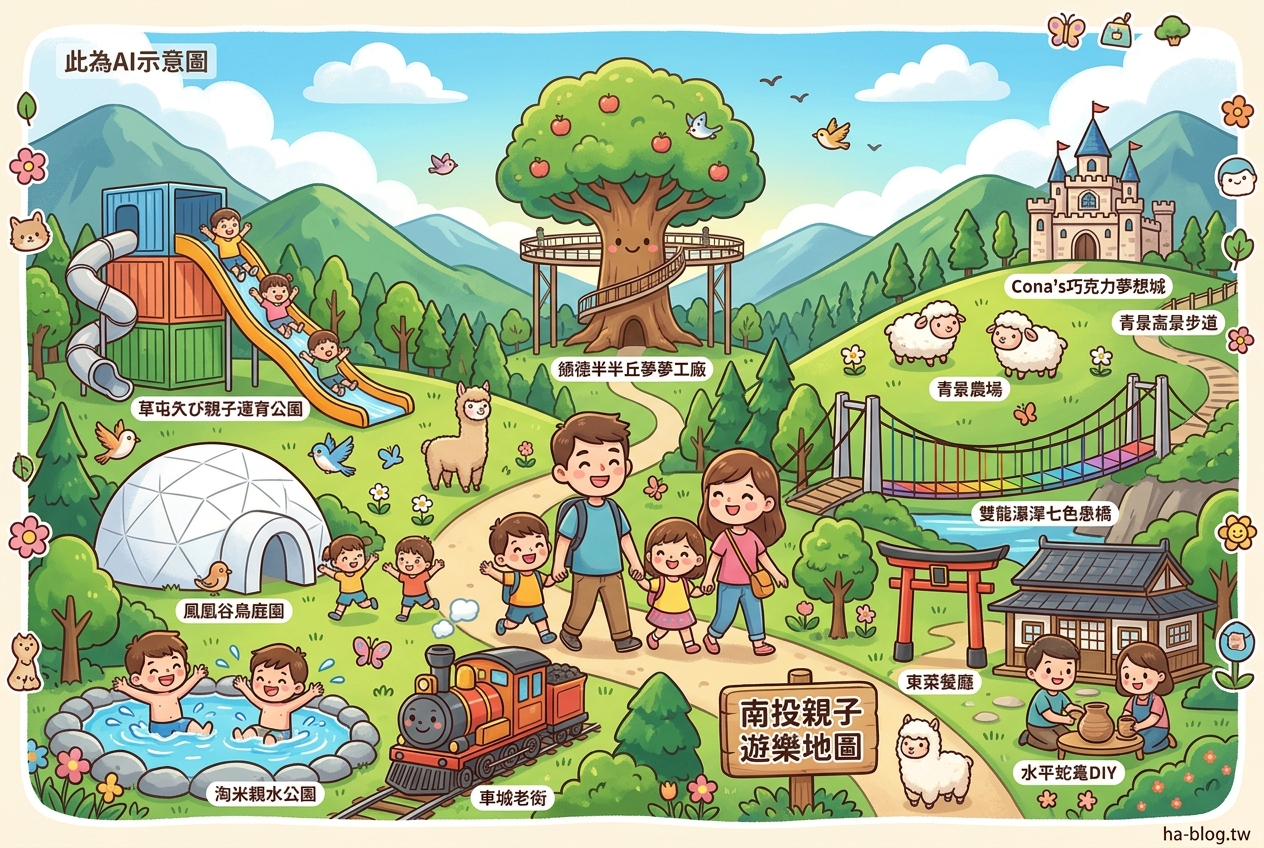 南投親子景點總攻略：帶孩子探索山林、動物與文化！