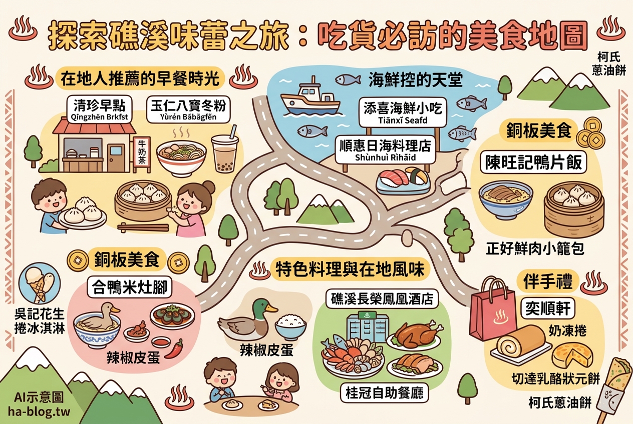 即時熱門文章：宜蘭礁溪必吃美食地圖：從在地老字號到創新味蕾，全方位攻略一次看！