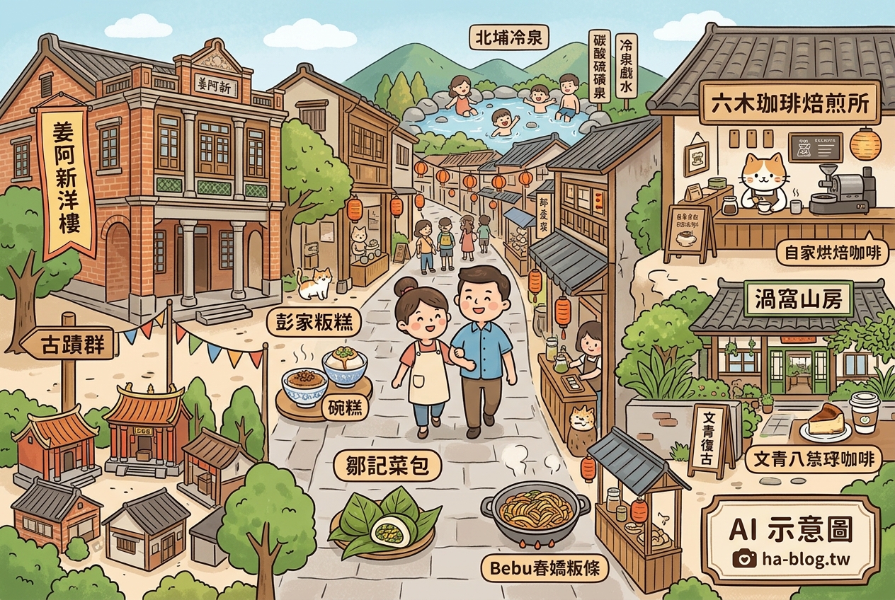 探訪新竹北埔：古蹟、美食與特色咖啡廳的懷舊之旅 @嘿!部落!